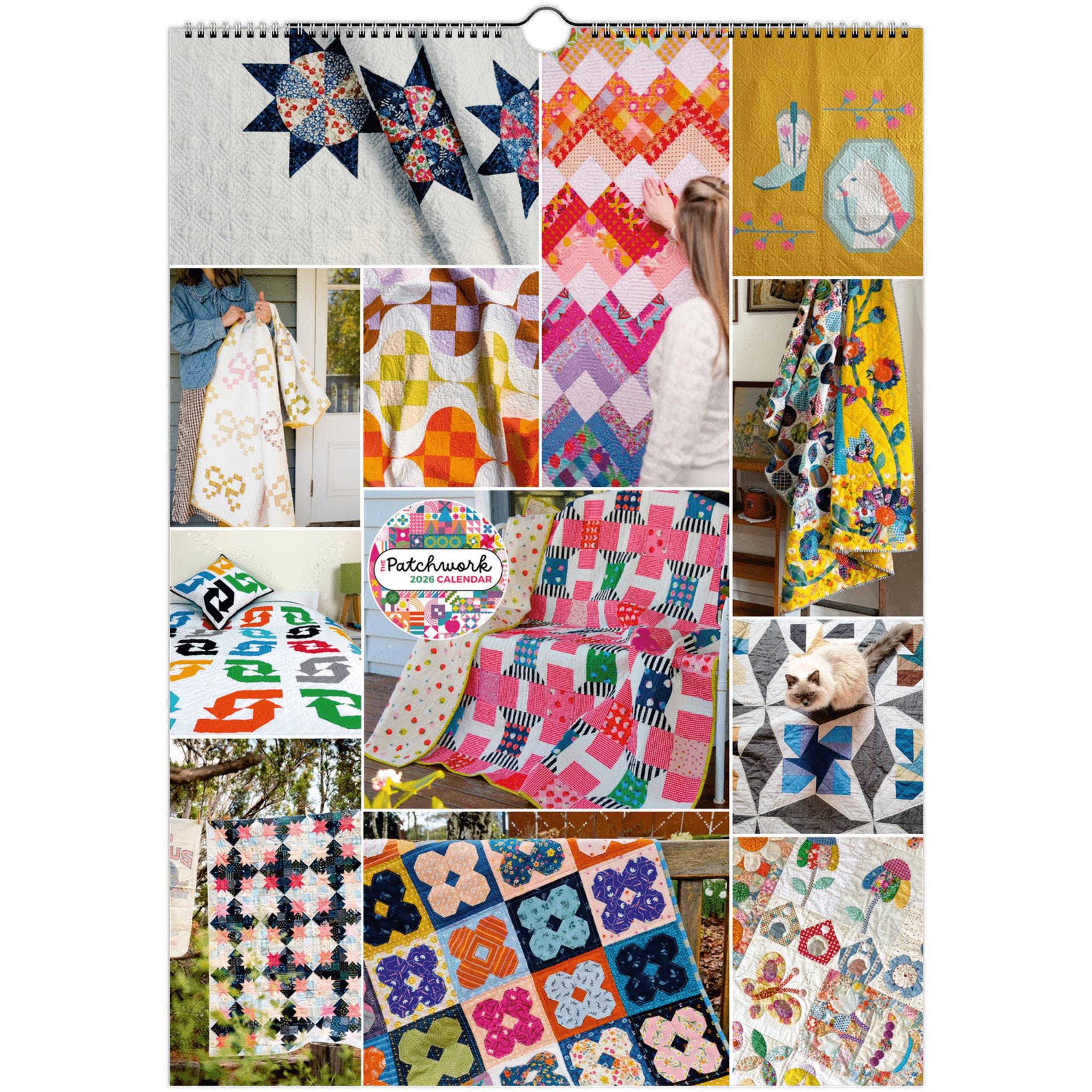 Rest of World - 2026 Patchwork Calendar - The Patchwork Calendar