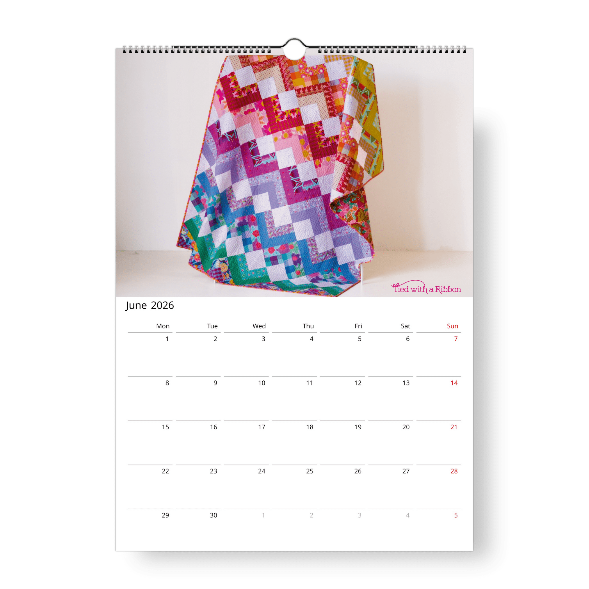 USA & Canada - 2026 Patchwork Calendar - The Patchwork Calendar