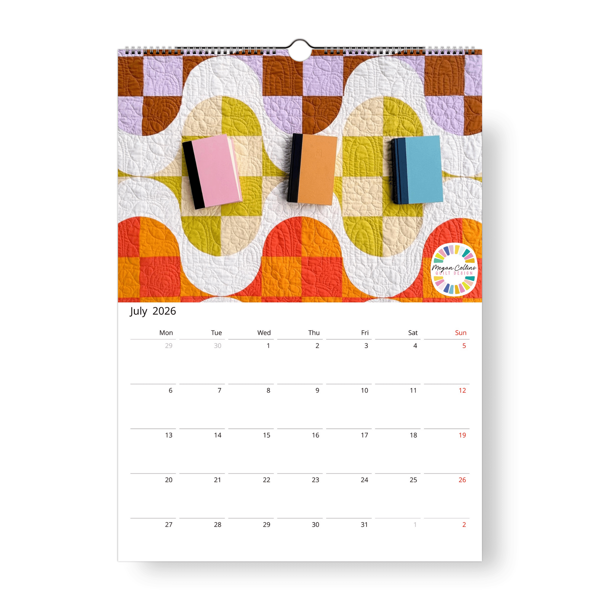USA & Canada - 2026 Patchwork Calendar - The Patchwork Calendar