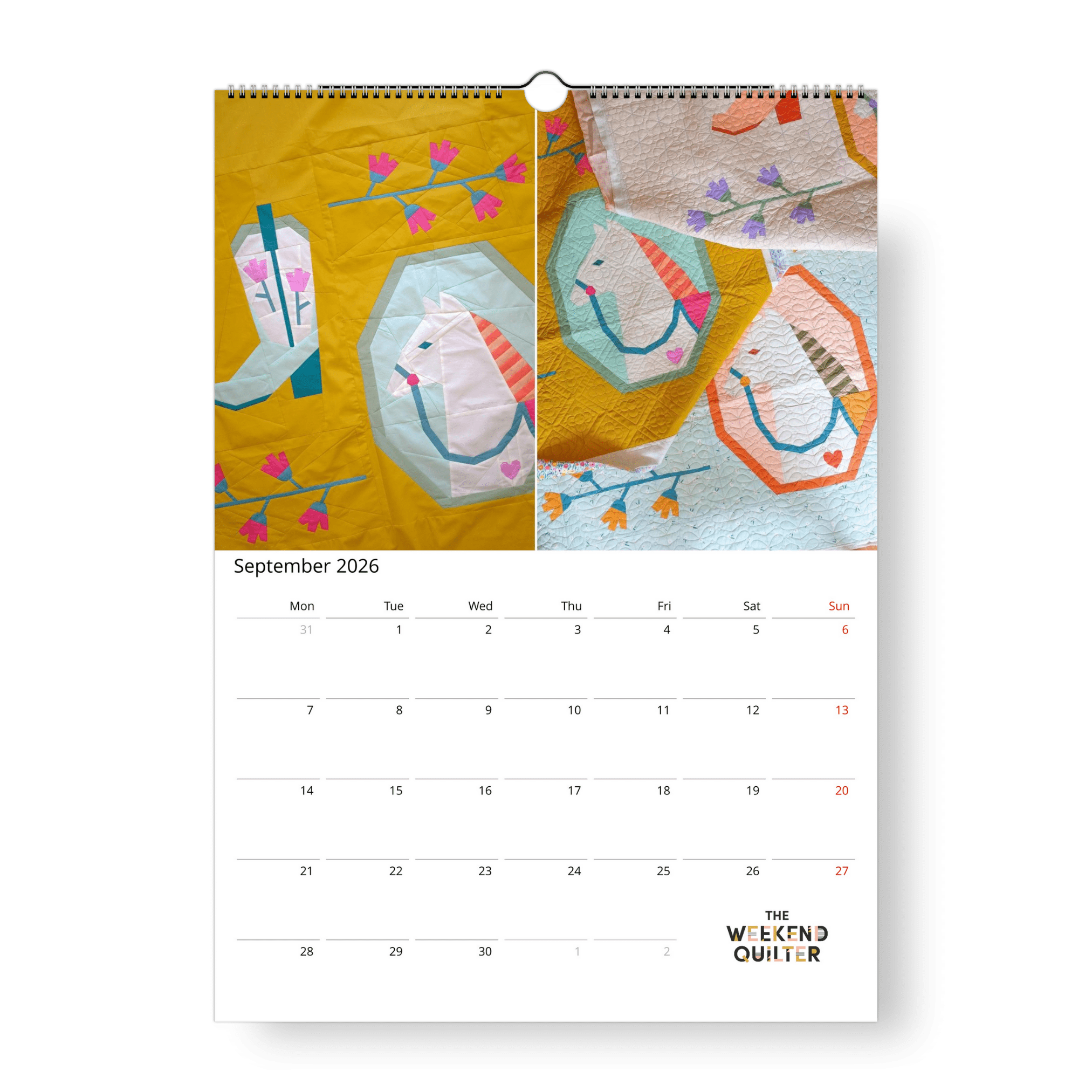 USA & Canada - 2026 Patchwork Calendar - The Patchwork Calendar