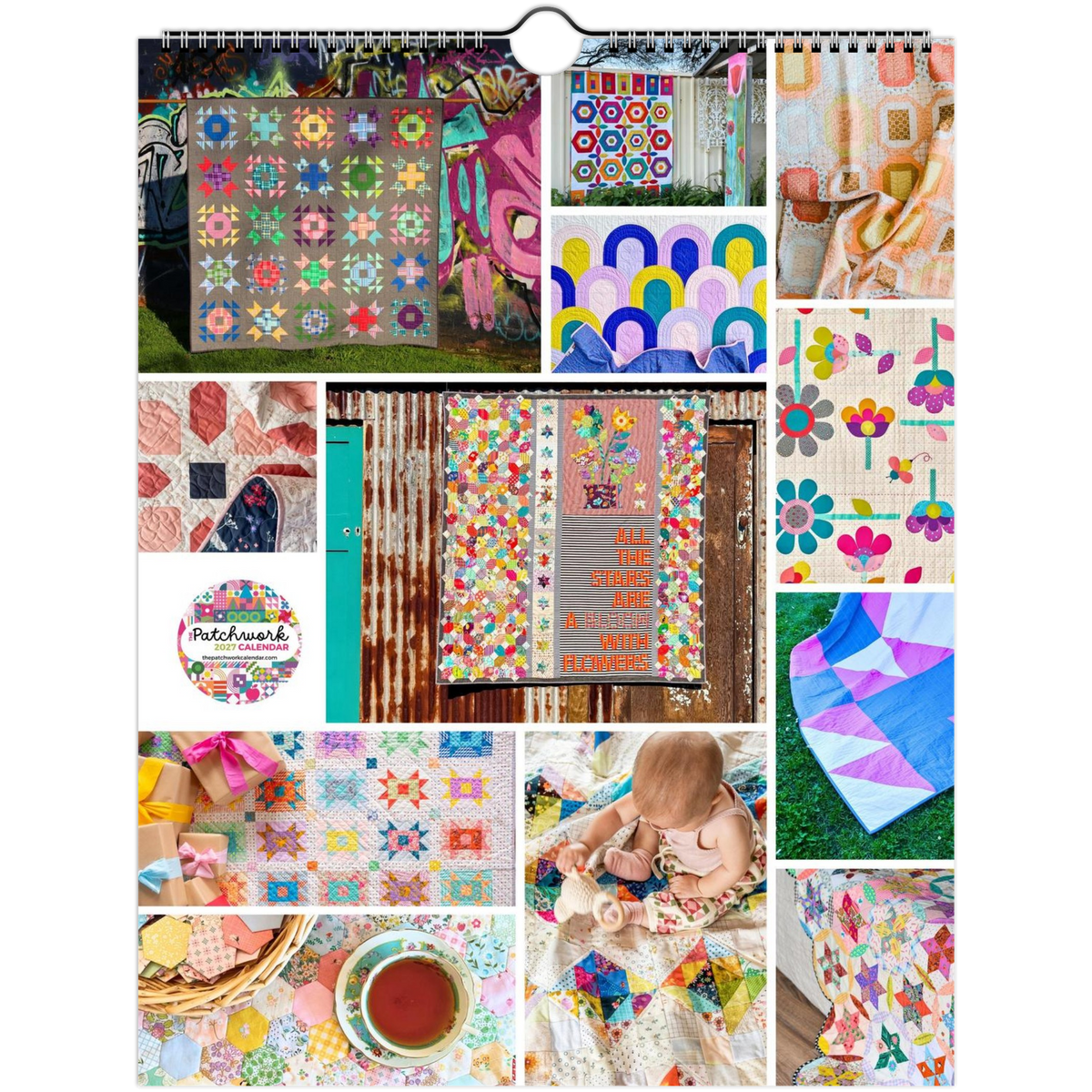 Wall calendars 2027 (US & CA) - The Patchwork Calendar