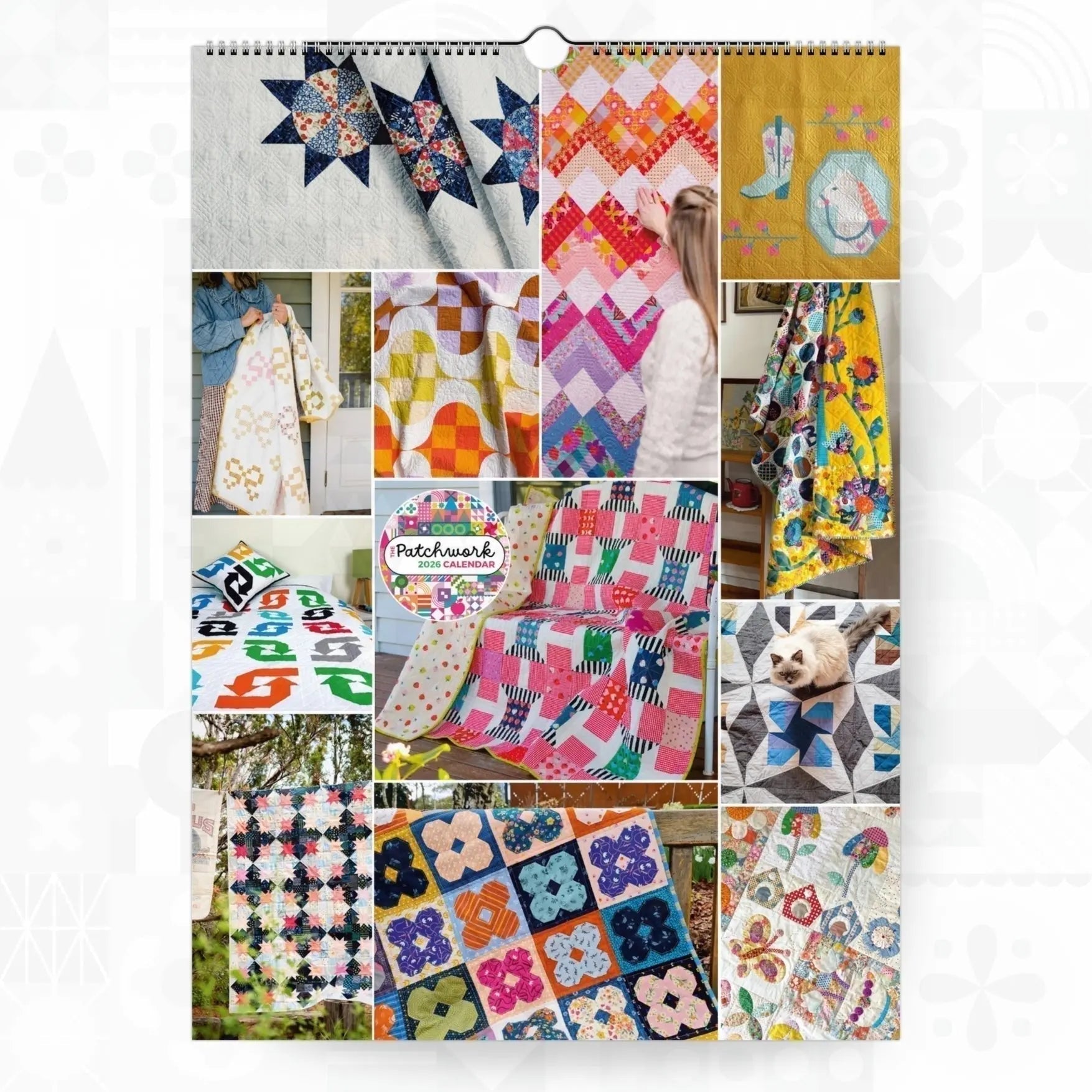 The 2026 Patchwork Calendar will knock your socks off!