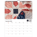 USA + Canada - Patchwork Calendar 2027 - The Patchwork Calendar