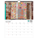 USA + Canada - Patchwork Calendar 2027 - The Patchwork Calendar