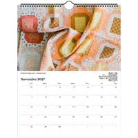 USA + Canada - Patchwork Calendar 2027 - The Patchwork Calendar