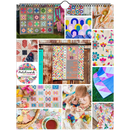 USA + Canada - Patchwork Calendar 2027 - The Patchwork Calendar