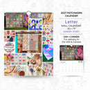 Patchwork Calendar 2027 (USA + Canada) - The Patchwork Calendar