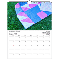 USA + Canada - Patchwork Calendar 2027 - The Patchwork Calendar