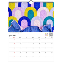 USA + Canada - Patchwork Calendar 2027 - The Patchwork Calendar